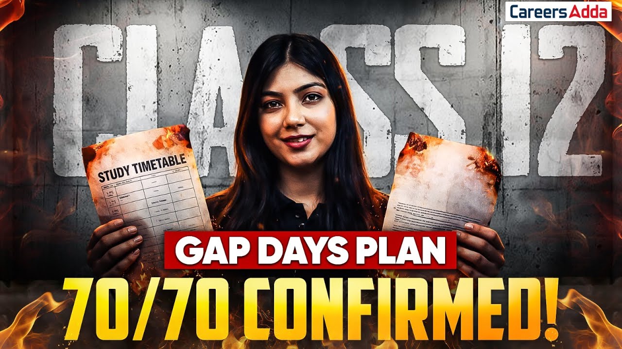 Physics Gap Days Strategy for Class 12 Boards 2026 | Score 70/70 | How to Study in Gap Days 📑