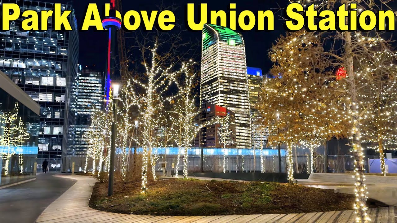 CIBC Square Elevated Park – Toronto's Park Above Union Station