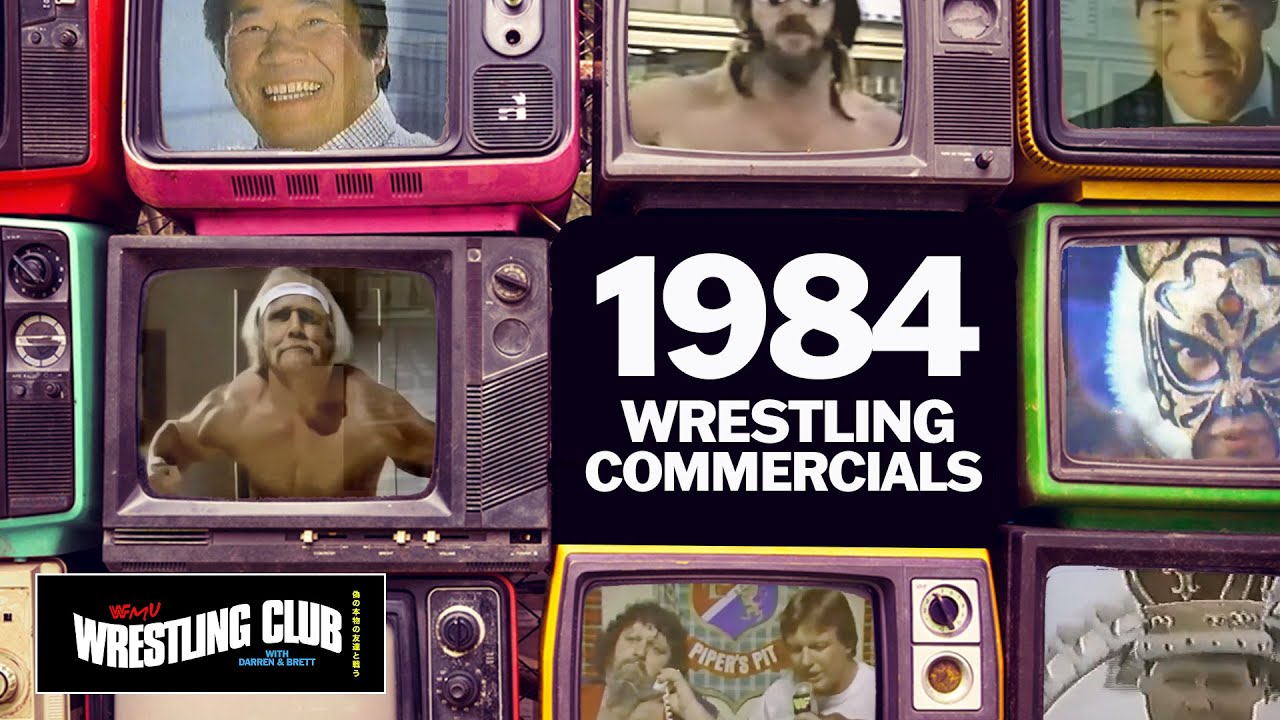 1984 Wrestling Commercials (feat. Hulk Hogan, Dusty Rhodes, Antonio Inoki, Jerry Lawler & more)