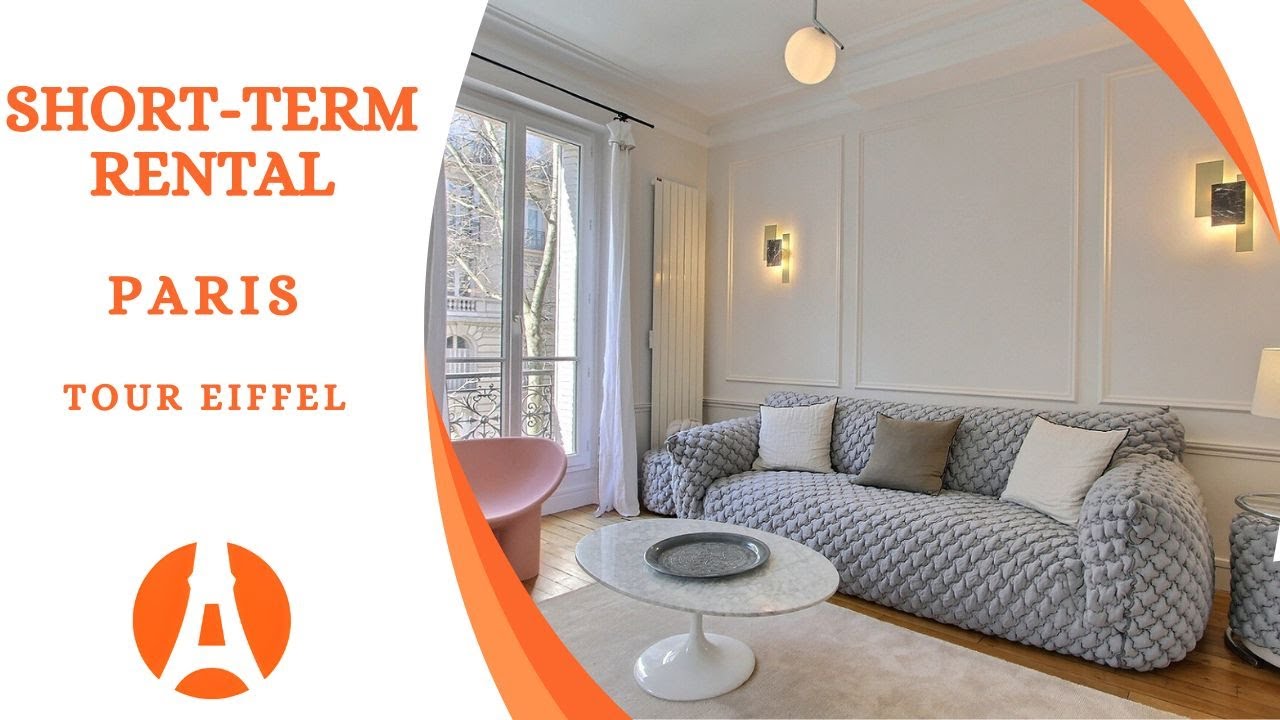 Short-Term Rental in Paris, Familial Apartment, 3-Bedroom with a View on the Tour Eiffel - 7301