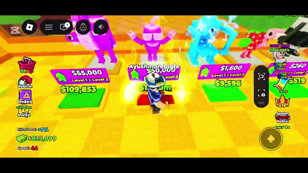 COLLECTING BRAINROT OF ROBLOX ❤️ FAIQU GAMING 🥰❤️ 