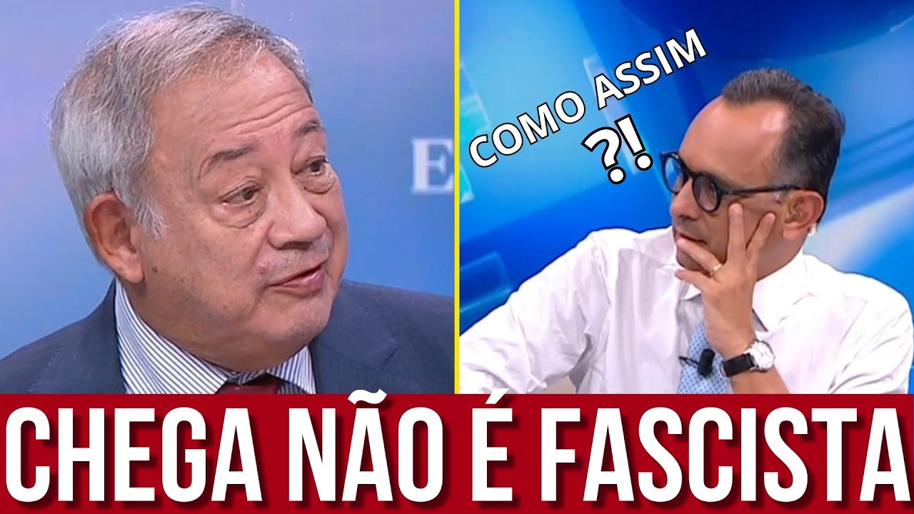 Jaime Nogueira Pinto CHOCA Toda a Gente Com as Suas Declarações chega