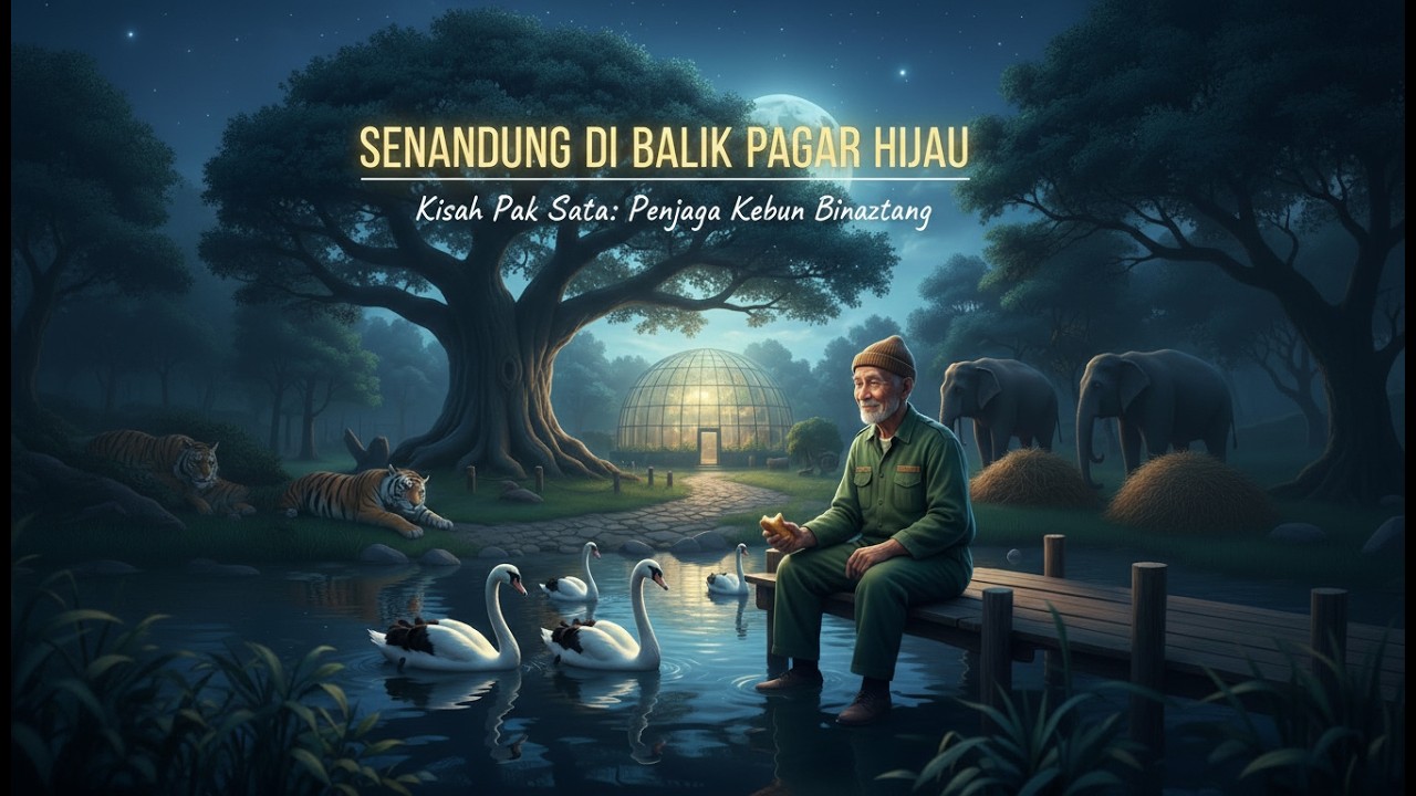 Senandung Di Balik Pagar Hijau | Kisah Pak Sata Sang Penjaga Kebun Binatang