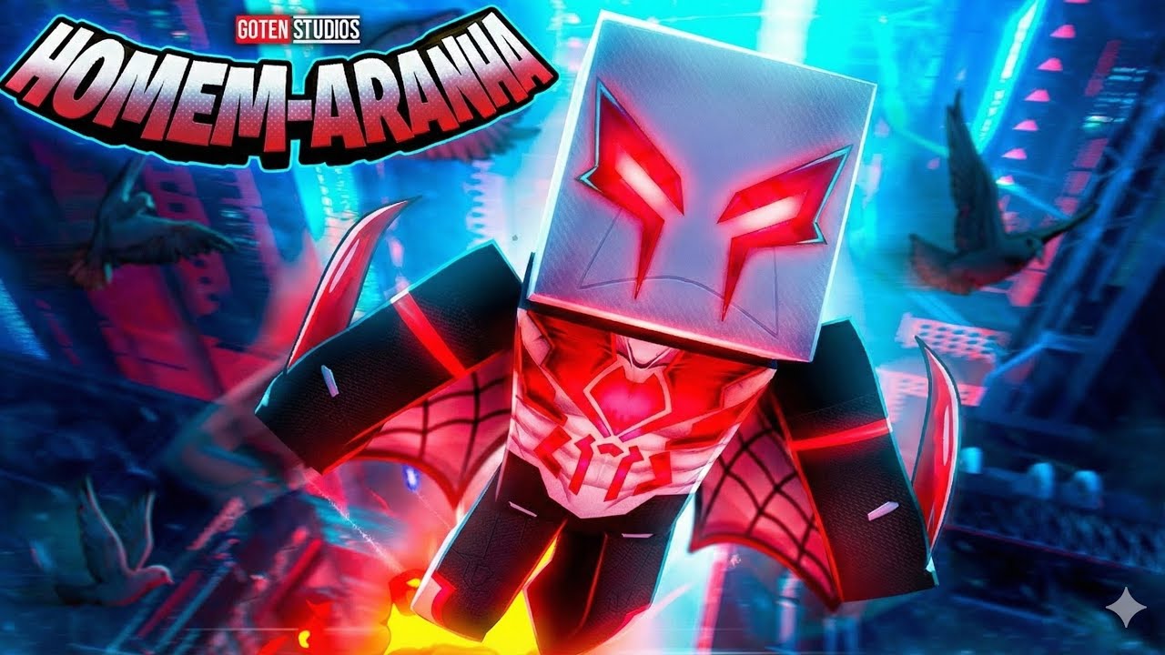 O NOVO HOMEM ARANHA 2099 - O ARANHAVERSO #18 | Minecraft