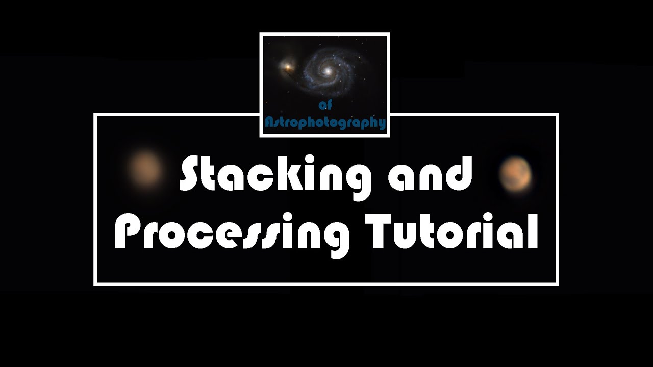 How to process planetary images (AutoStakkert, RegiStax)