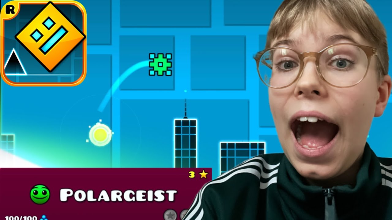 Pääsenkö POLARGEISTIN läpi😏|geometry dash|