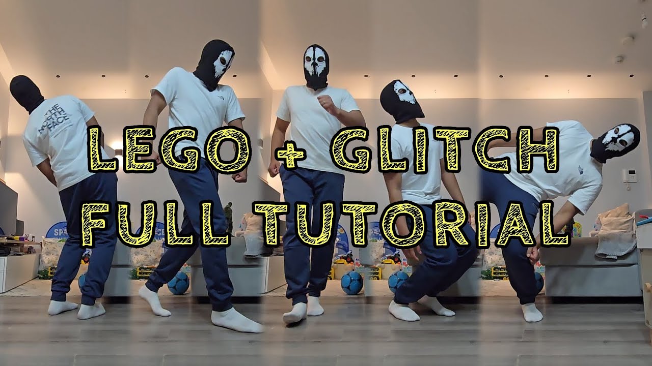 LEGO + GLITCH Dance Tutorial + Face Reveal