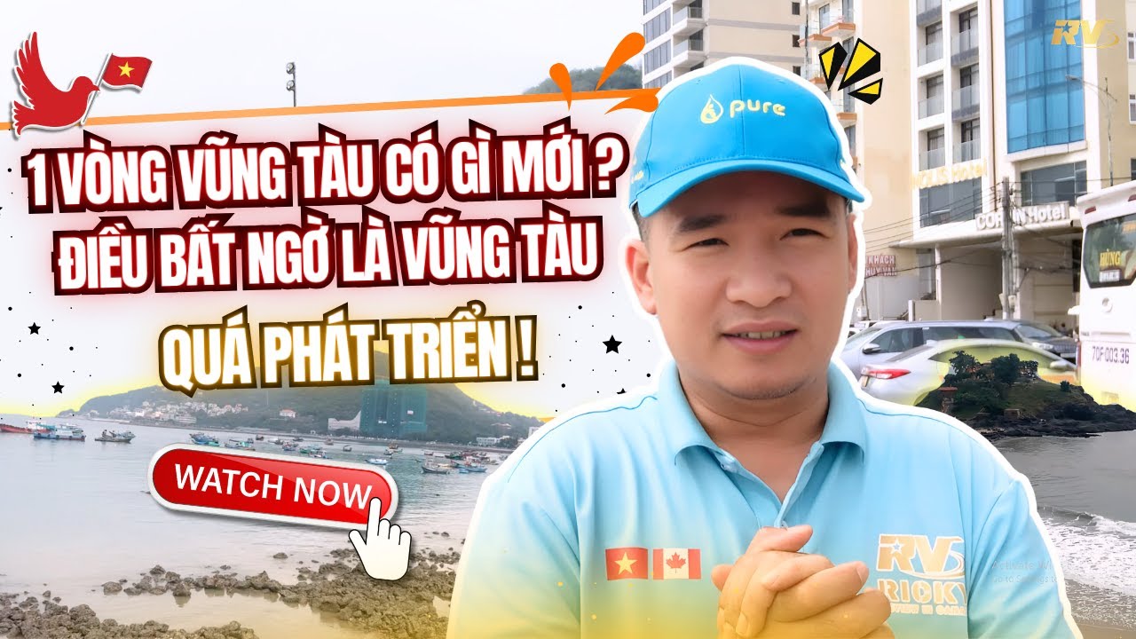 1 vòng Vũng Tàu có gì mới ? Điều bất ngờ là Vũng Tàu quá phát triển !