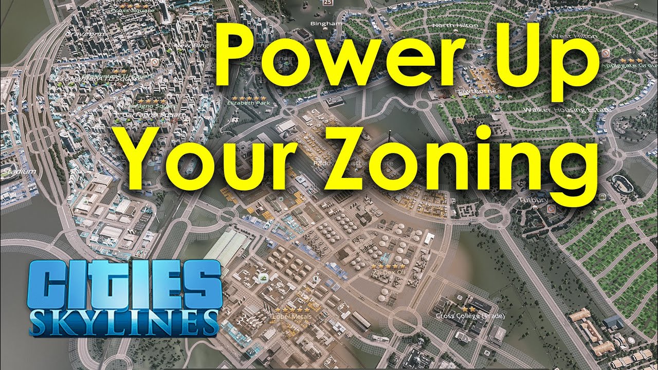 Улучшите зонирование своего города с помощью этих советов (Cities Skylines для новых игроков)