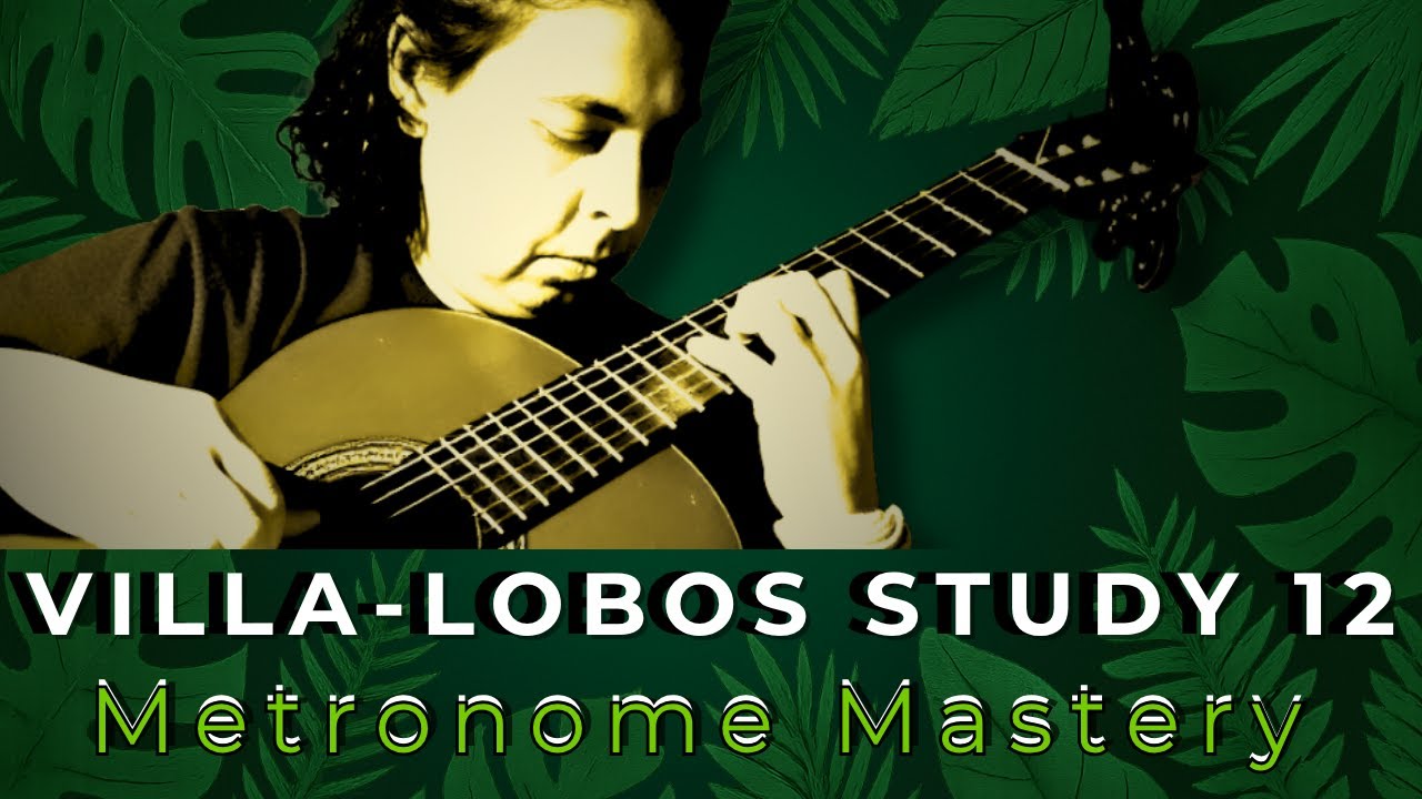 Estudo No. 12 – H. Villa-Lobos | Classical Guitar Performance by Teresa Abreu