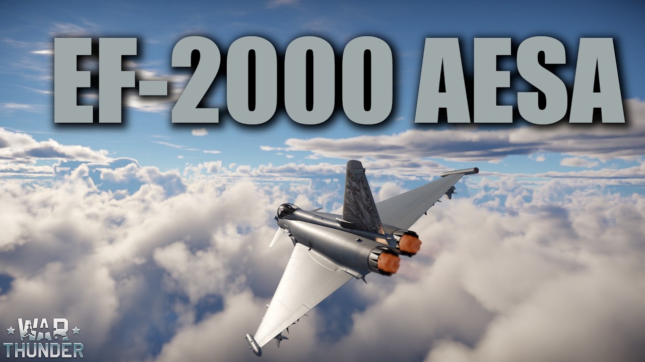 Конечно, это красиво, но Aim-120... | EF-2000 | War Thunder