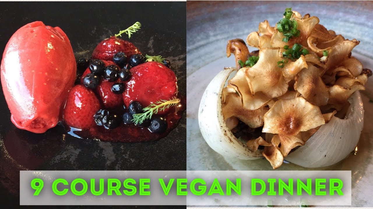 FOTOGRAFISKA VEGAN MENUE TAKING FOOD TO THE NEXT LEVEL!!