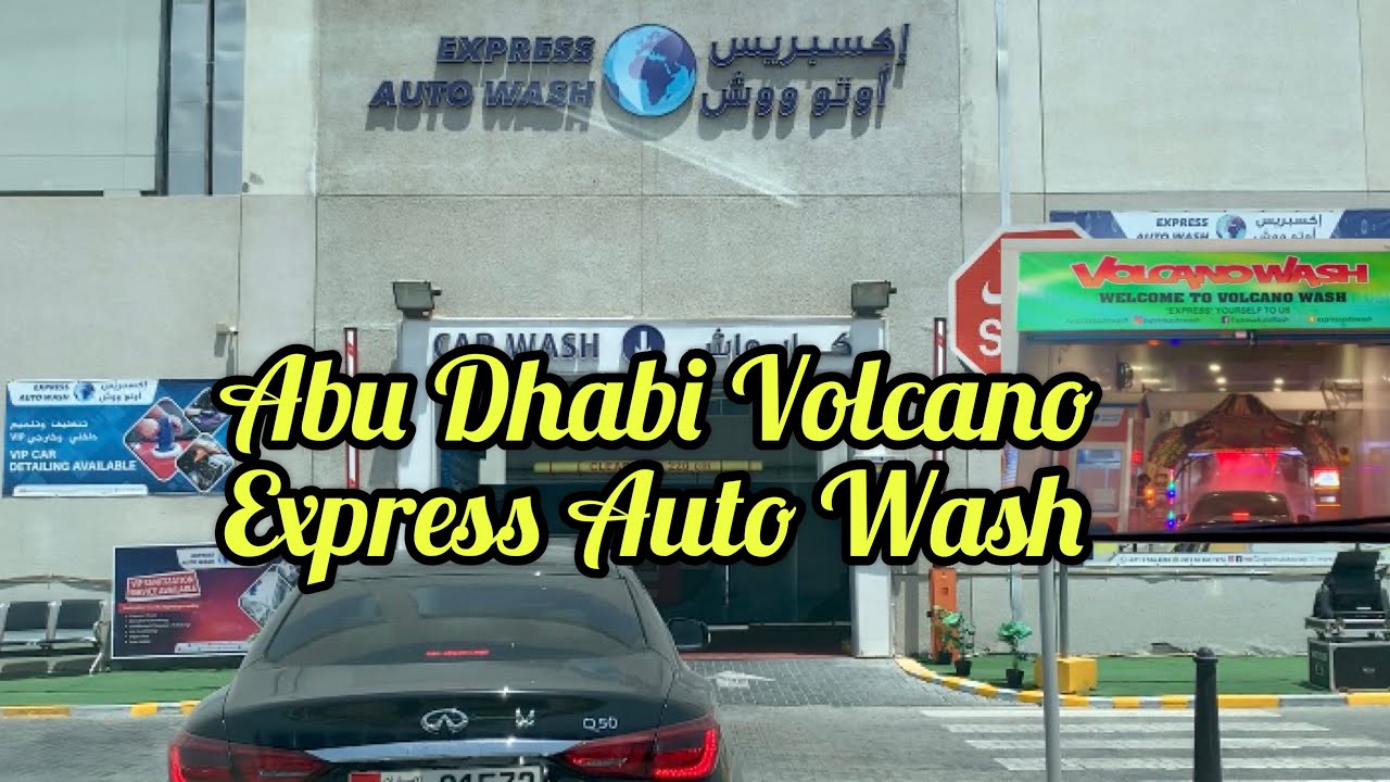 Abu Dhabi Express Volcano Car Wash