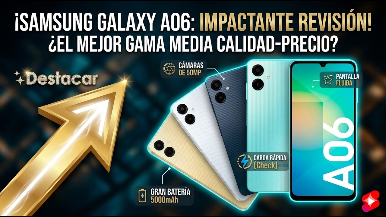 “Galaxy A06: el más vendido en Latinoamérica, ¿vale la pena?”