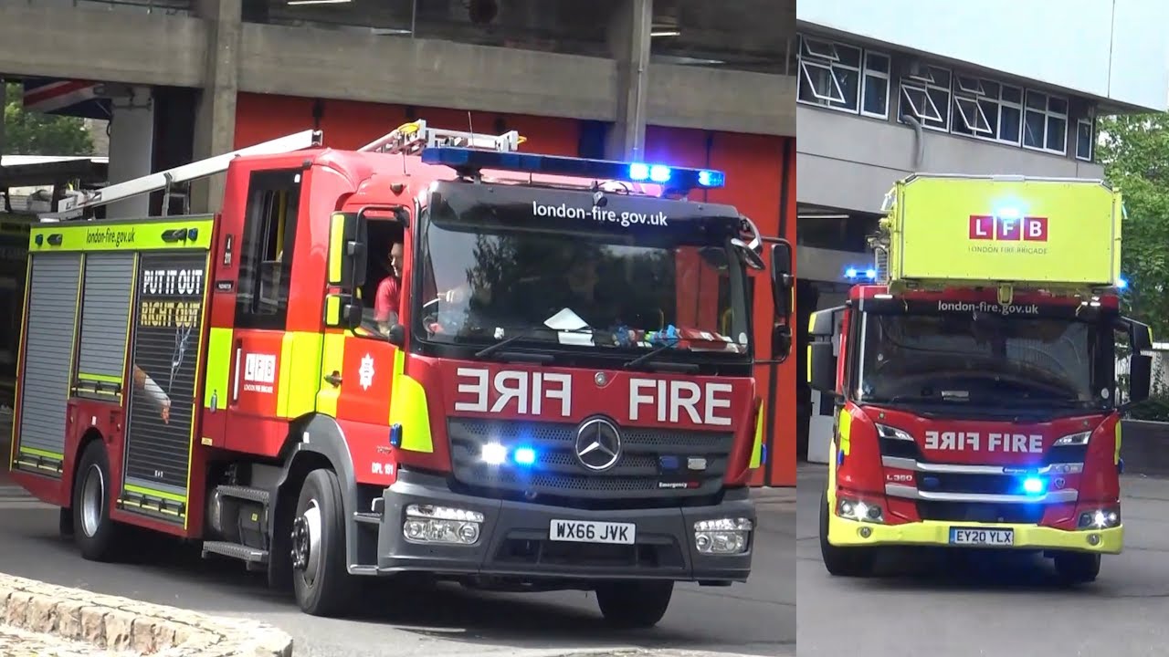 Paddington Pump Ladder and Turntable Ladder Turnouts | London Fire Brigade