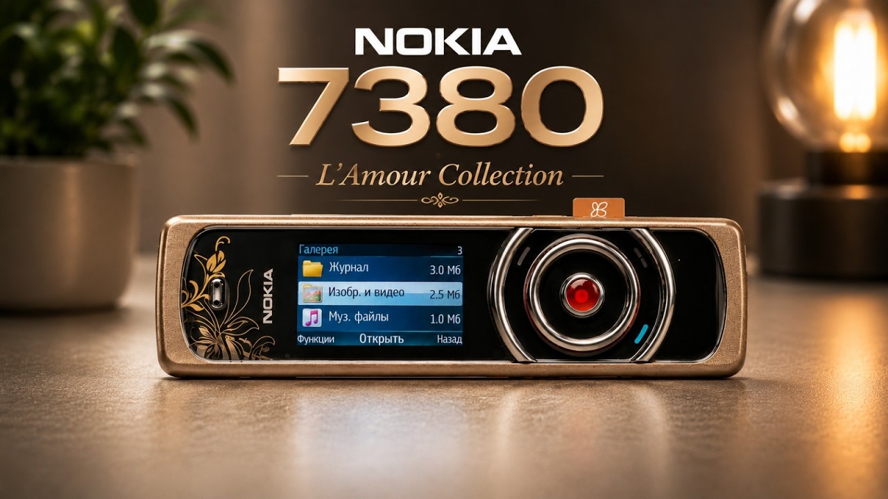 Nokia 7380 &mdash; The Golden Age of Mobile Design