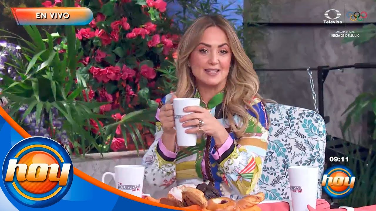 Andrea Legarreta toma el control del programa HOY y ¡CORRE a todos! 🤣