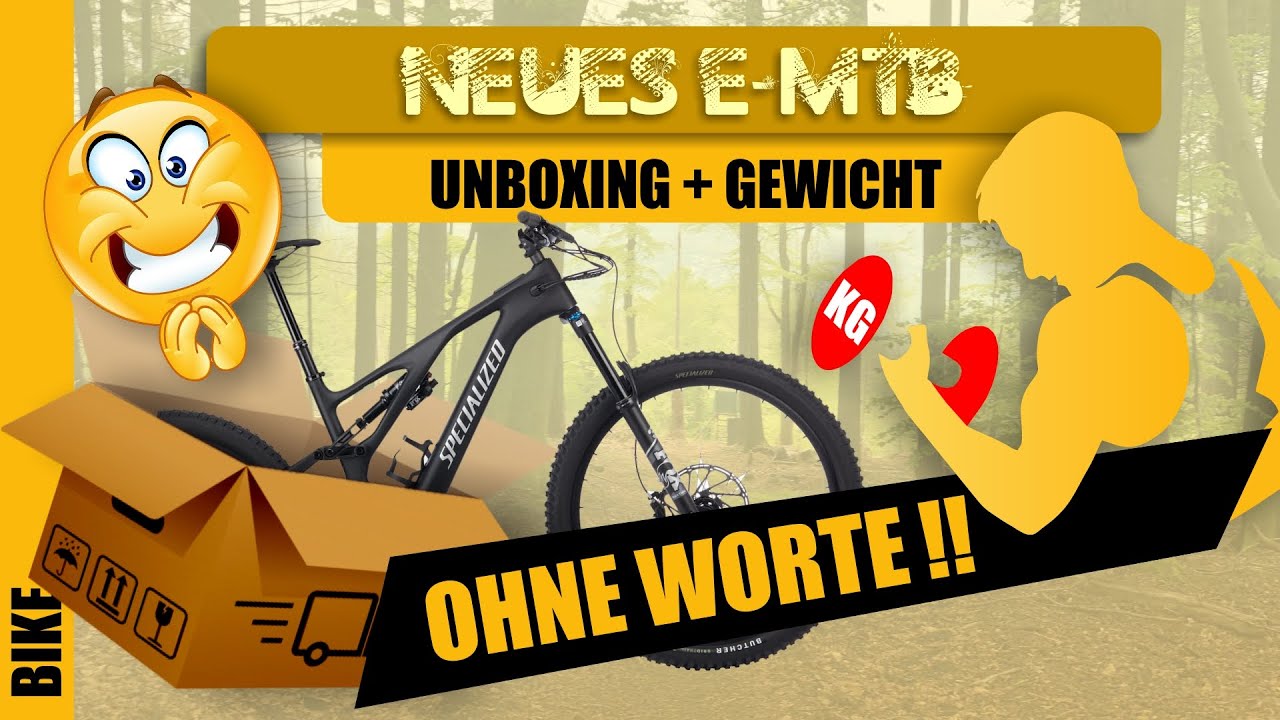 Mein neues EMTB, Unboxing und Gewicht … Specialized LEVO Comp Carbon 2022