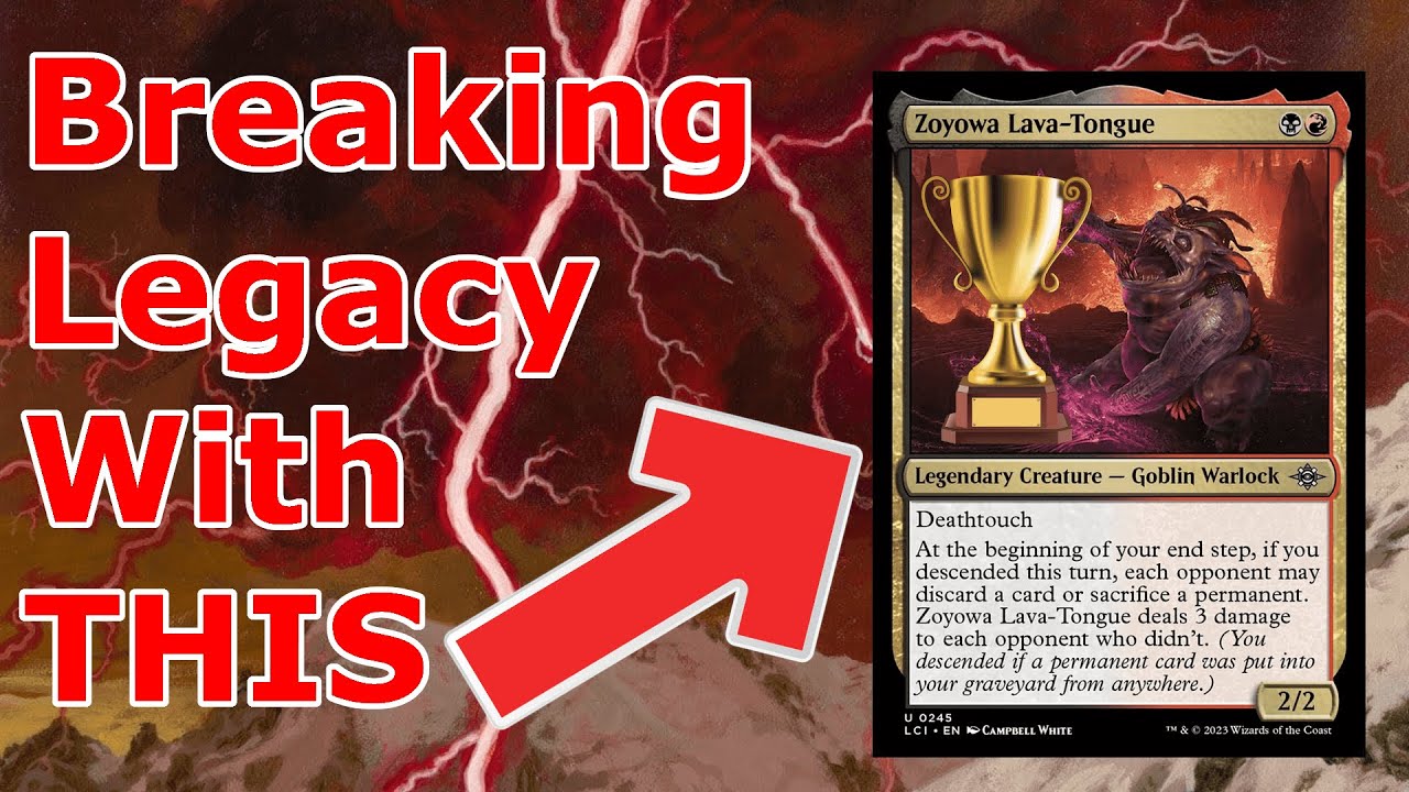 UNDEFEATED WITH THIS RAKDOS SLEEPER!  Zoyowa, Lava-Tongue (Legacy MTG)