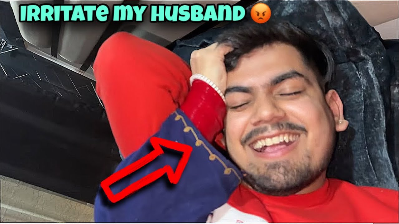 IRRITATING PRANK ON HUSBAND 😂😂 | Aaj Toh Ladayi Ho Gyi #avinashbanathiavlog 