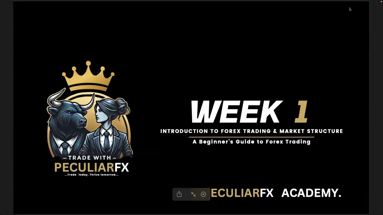 Forex Trading 101: Introduction & Market Structure Explained (Week 1 Beginners Class)
