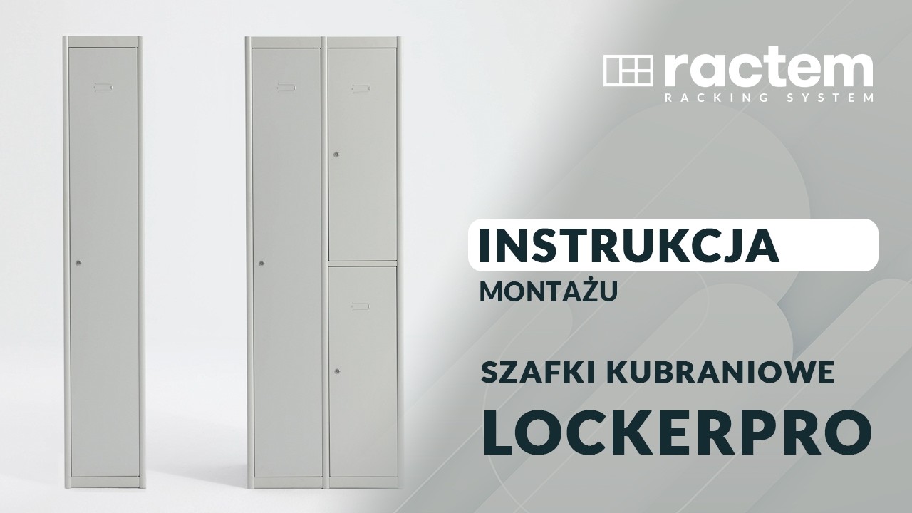 Instraukcja Montażu Szafki ubraniowe LockerPro
