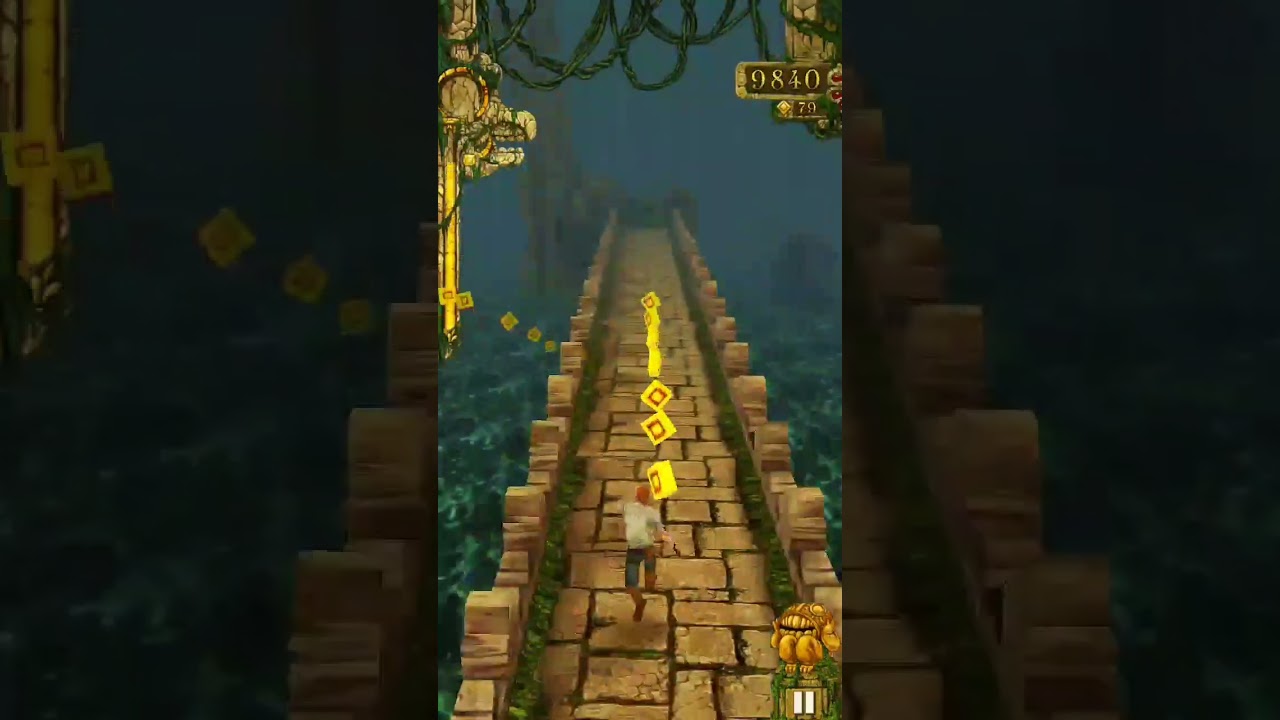 TEMPLE RUN GAME 🎮 ANDROID PLAYED