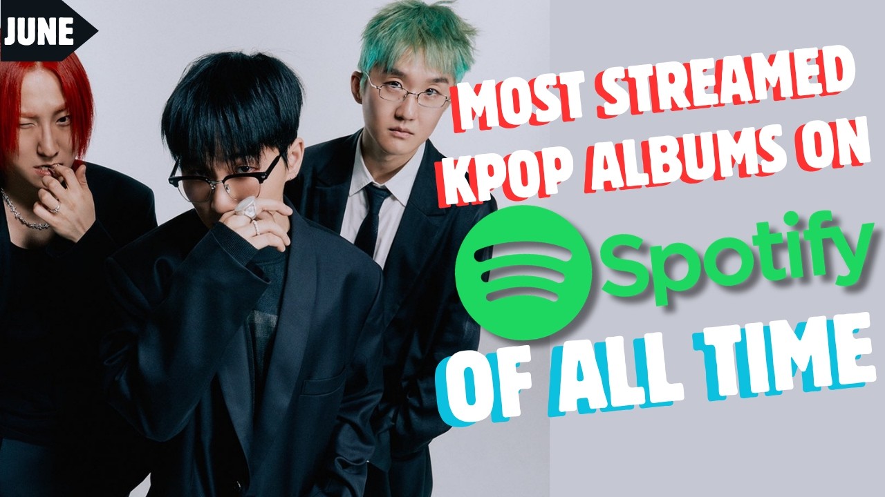 [TOP 100] MOST STREAMED KPOP ALBUMS ON SPOTIFY OF ALL TIME | JUN 2026