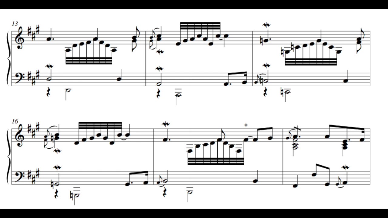Rameau: Sarabande in A Major