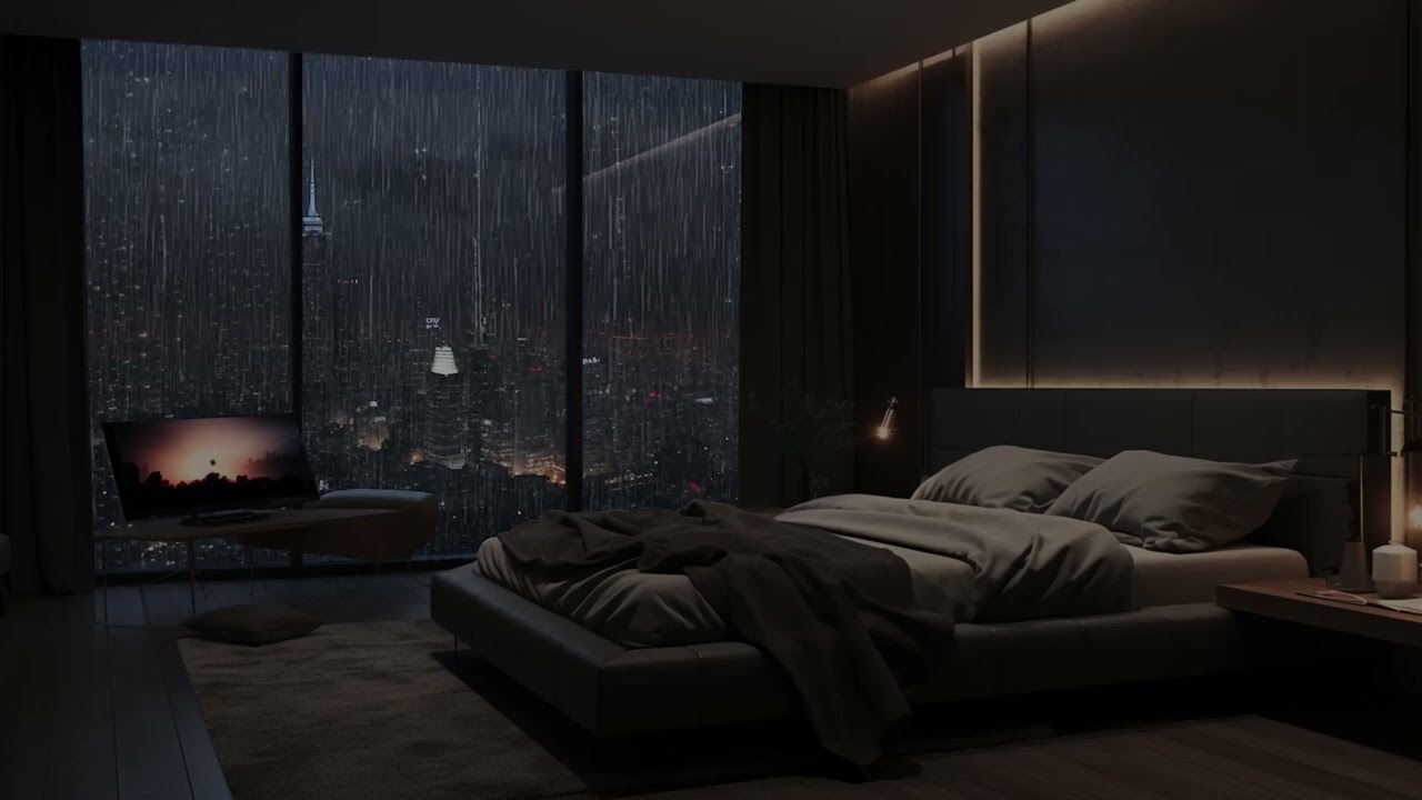 Beat Fatigue and Stress with the Natural Arsm Sounds of Falling Rain and Thunder