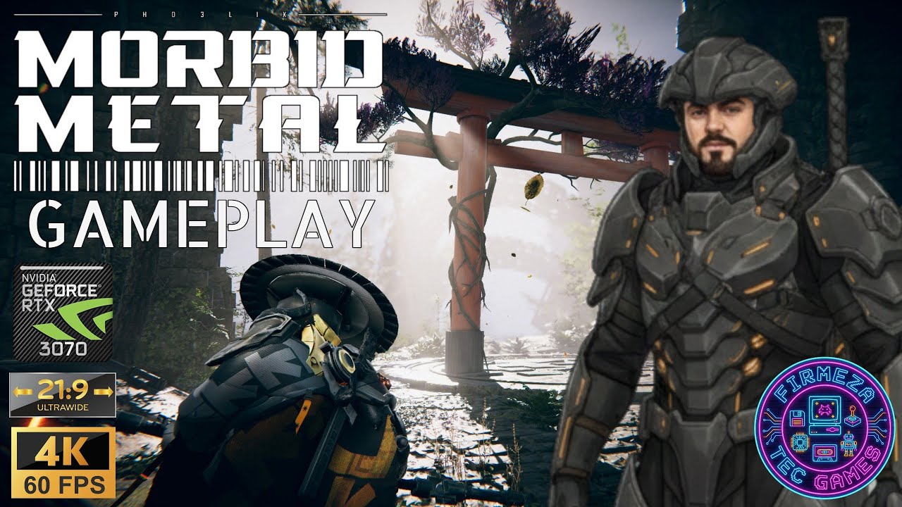 Gameplay - Morbid Metal DEMO na RTX 3070 Ultrawide 21:9 4K 60FPS