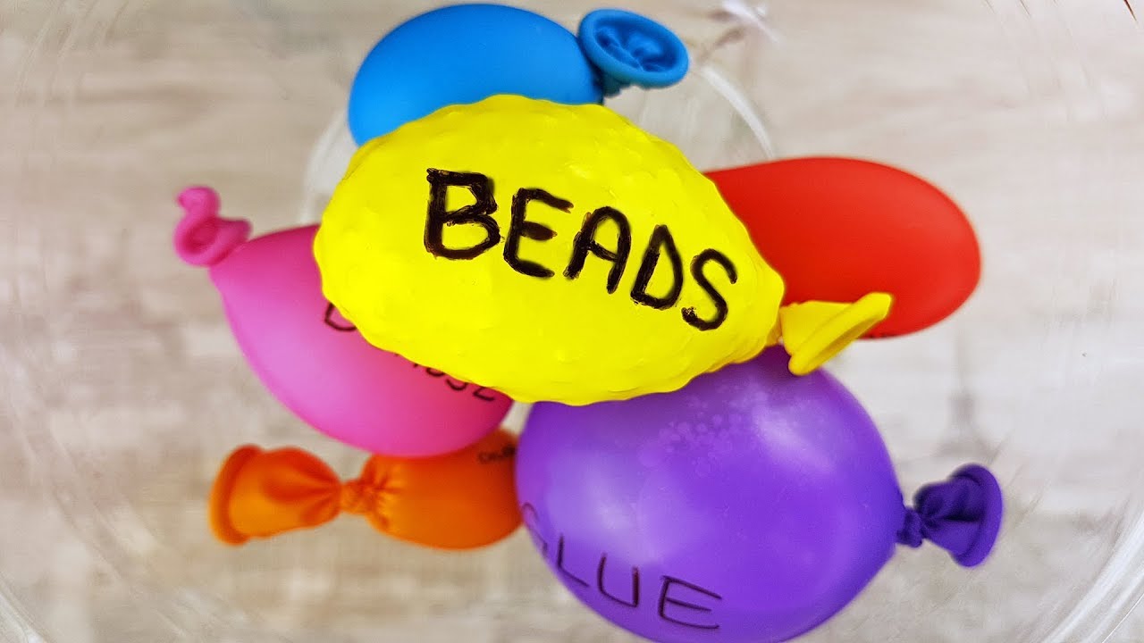 Making Slushee Slime with Mini Balloons fail