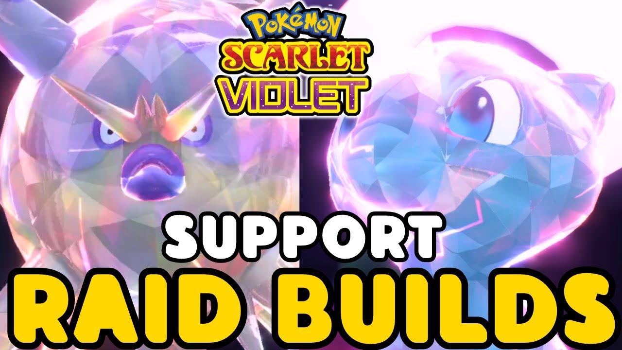 The BEST Tera Raid Support Builds for Pokémon Scarlet Violet