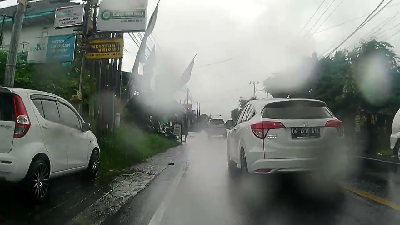 Rainy Road Experience in Baturiti, Bali