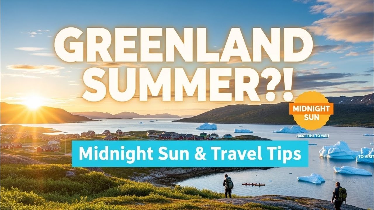 Summer in Greenland: Midnight Sun, Mild Temps & Epic Travel Tips!