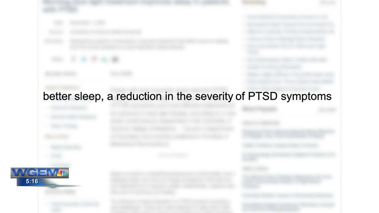 Veterans Fight Chronic Pain and Insomnia with Light