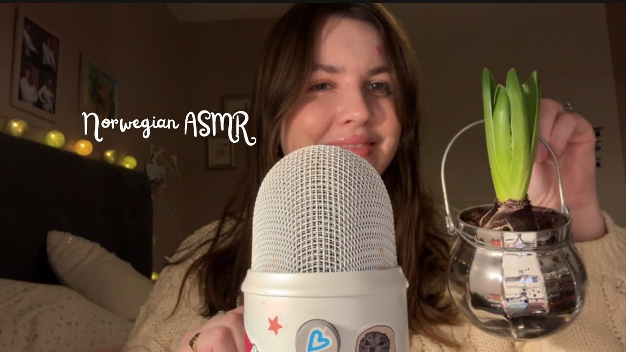 My first asmr video - Norwegian asmr 