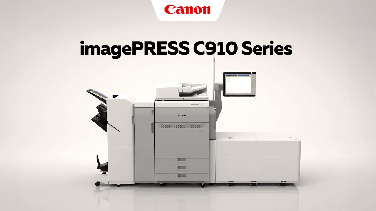 Canon PRESS C910: Potencia y precisión en cada impresión.