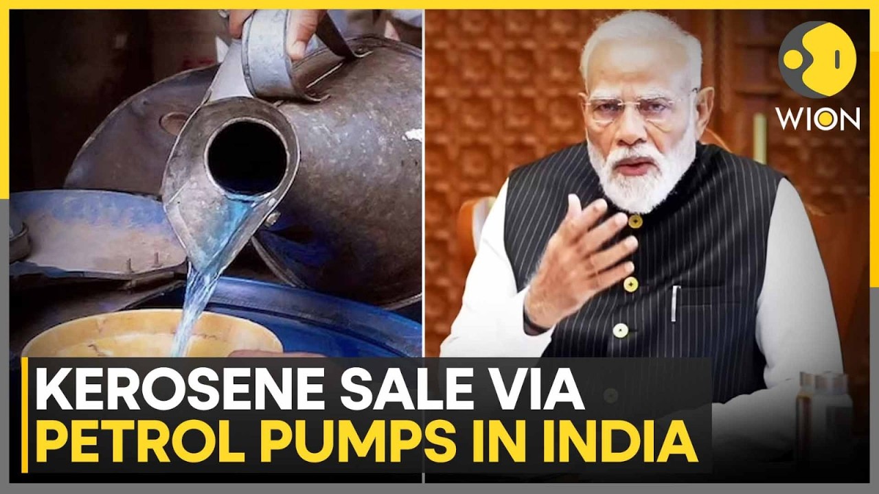 India: Centre Allows Kerosene Sale At Petrol Pumps To Ease LPG Supply Pressure | WION