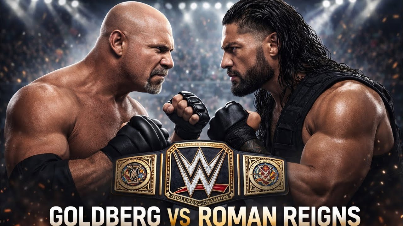 Голдберг против Романа Рейнса 🏆 Чемпионат мира WWE в тяжелом весе – ЭПИЧЕСКАЯ БИТВА