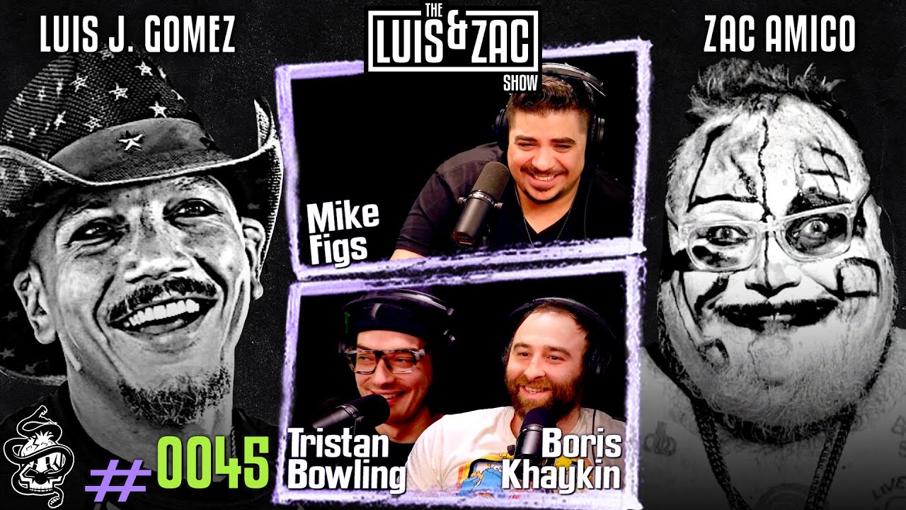 Mike Figs, Tristan Bowling and Boris Khaykin | Luis and Zac show Ep 0045