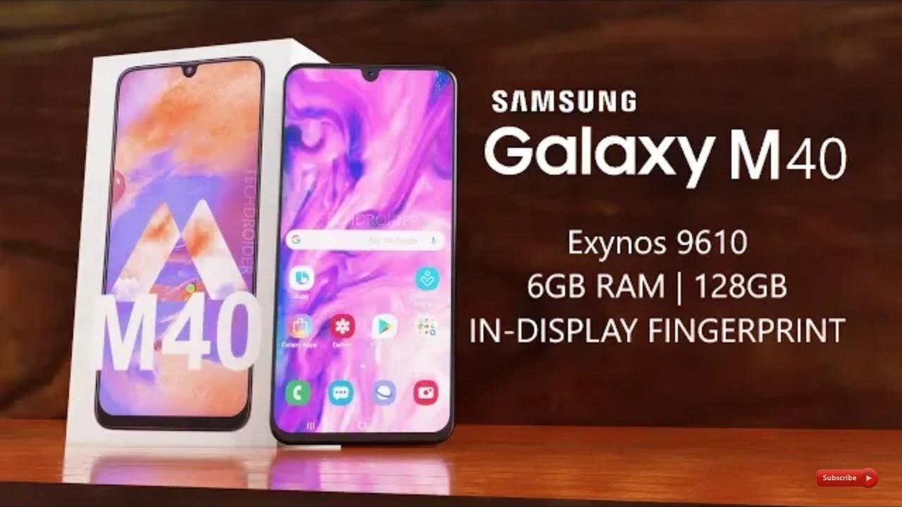 Samsung Galaxy M40 -specifications | Camera | performance | price and launch date in India
