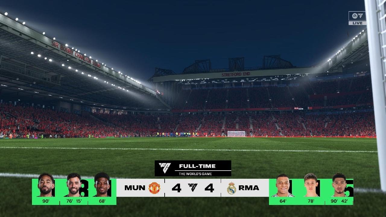 MANCHESTER UNITED vs. REAL MADRID | Old Trafford | PS5 |
