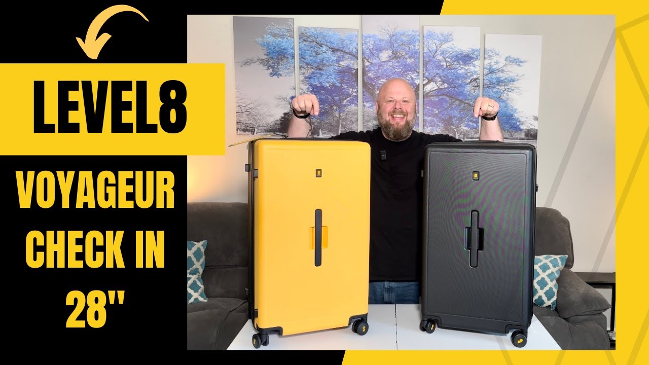Get Away In Style With The Level8 Voyager 28" Luggage!