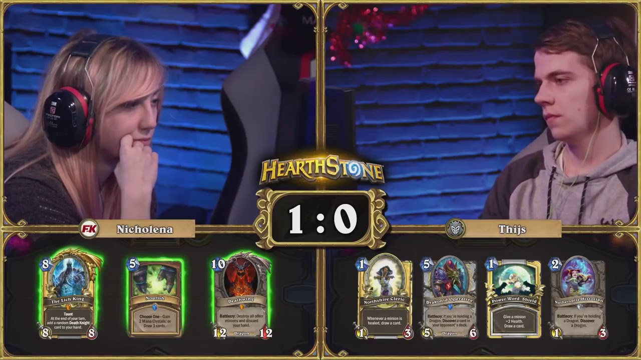 Hearthstone   Thijs vs Nicholena   SeatStory Cup VIII
