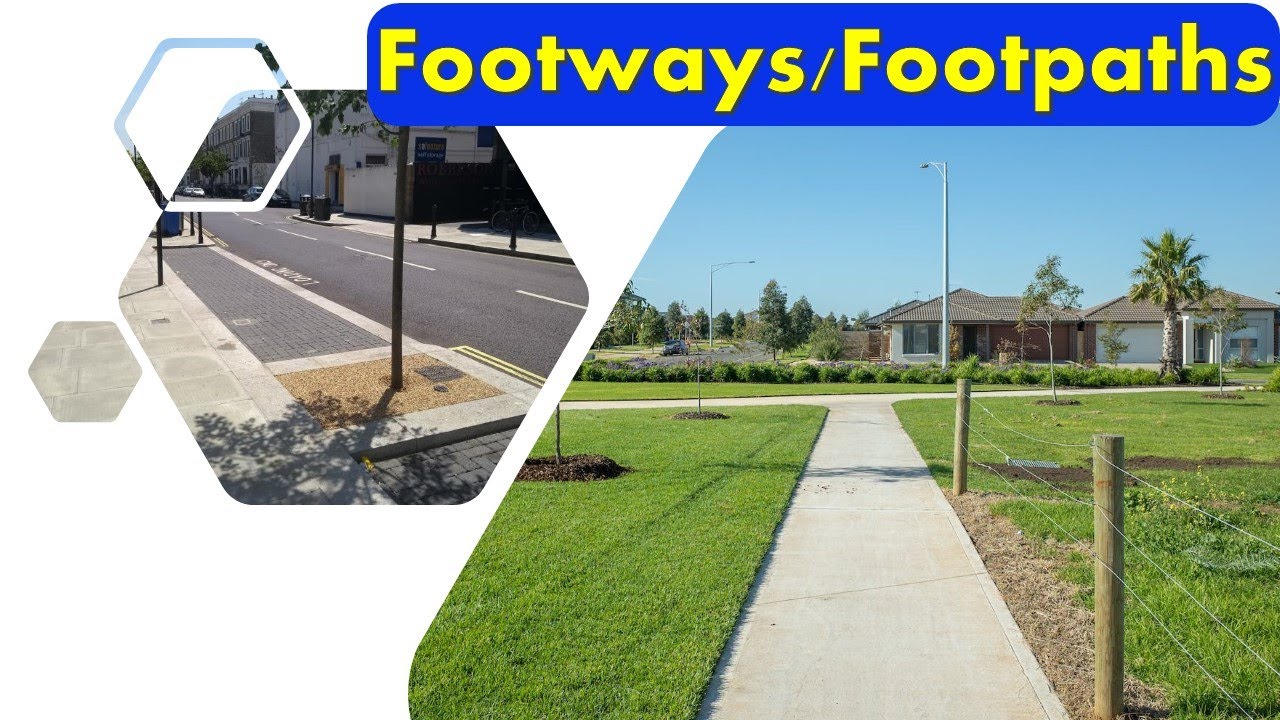 Key Features of a Great Footpath / Footways