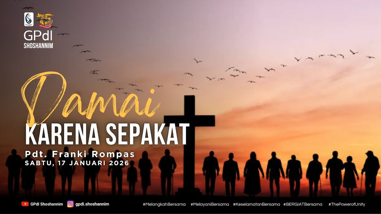 Podcast Shoshannim - Pdt. Franki Rompas - Sabtu, 17 Januari 2026