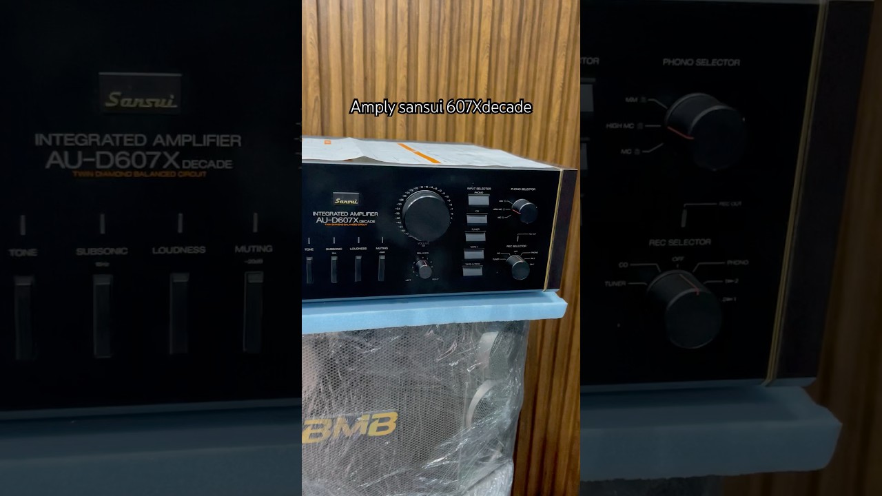 Amply Nhật B&atilde;i Sansui 607Xdecade gi&aacute; 7,5tr #amplybainhat #amply #sansui