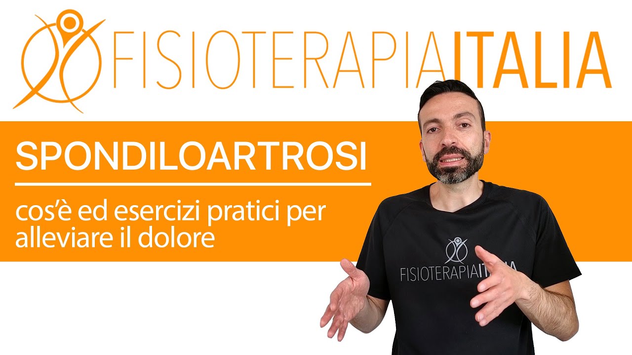 Spondiloartrosi, cause e cure