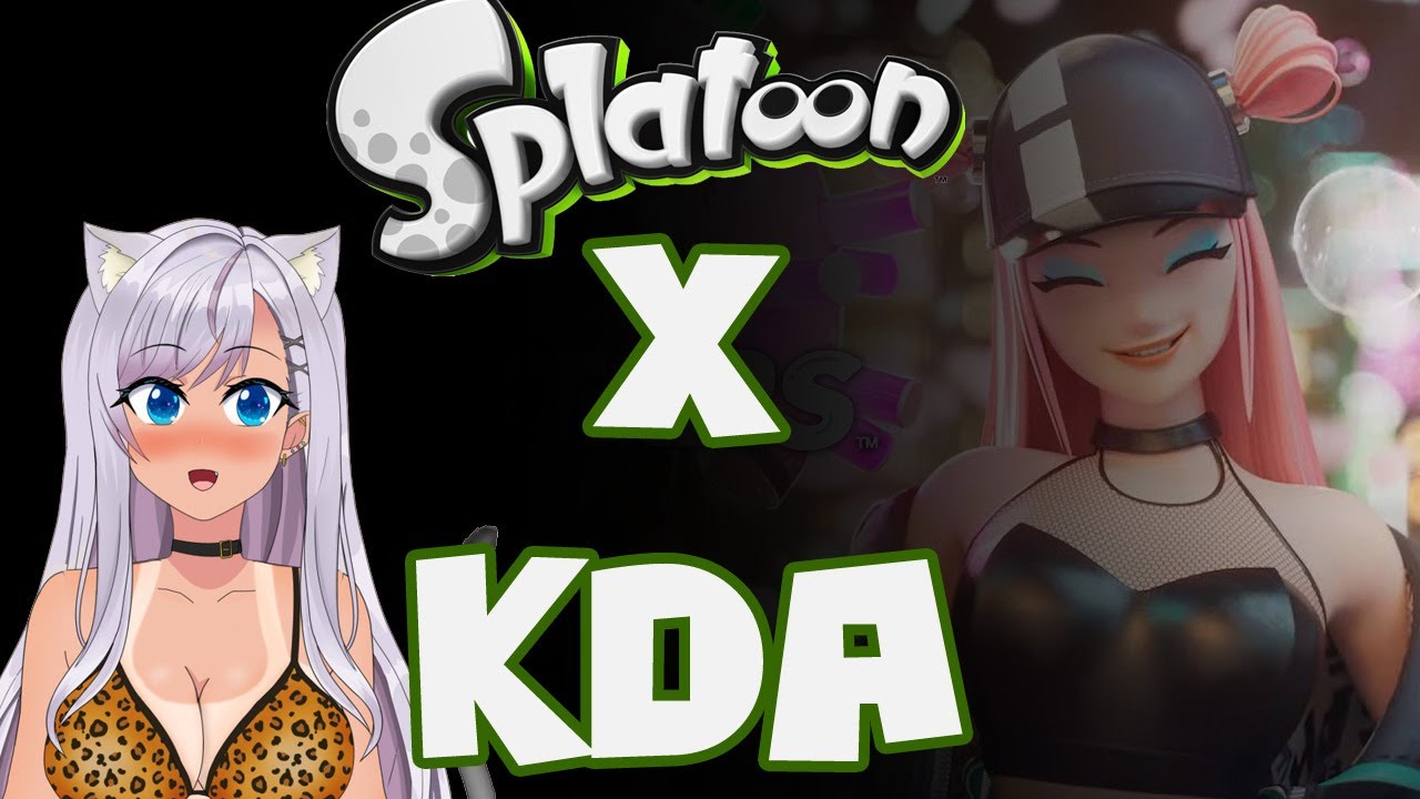 FoamStars.... KDA meets Splatoon by Squarenix | Vtuber Trailer Reaction